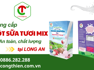 Bột sữa tươi mix thơm ngon - Sản phẩm chất lượng từ Công Thiện Phát